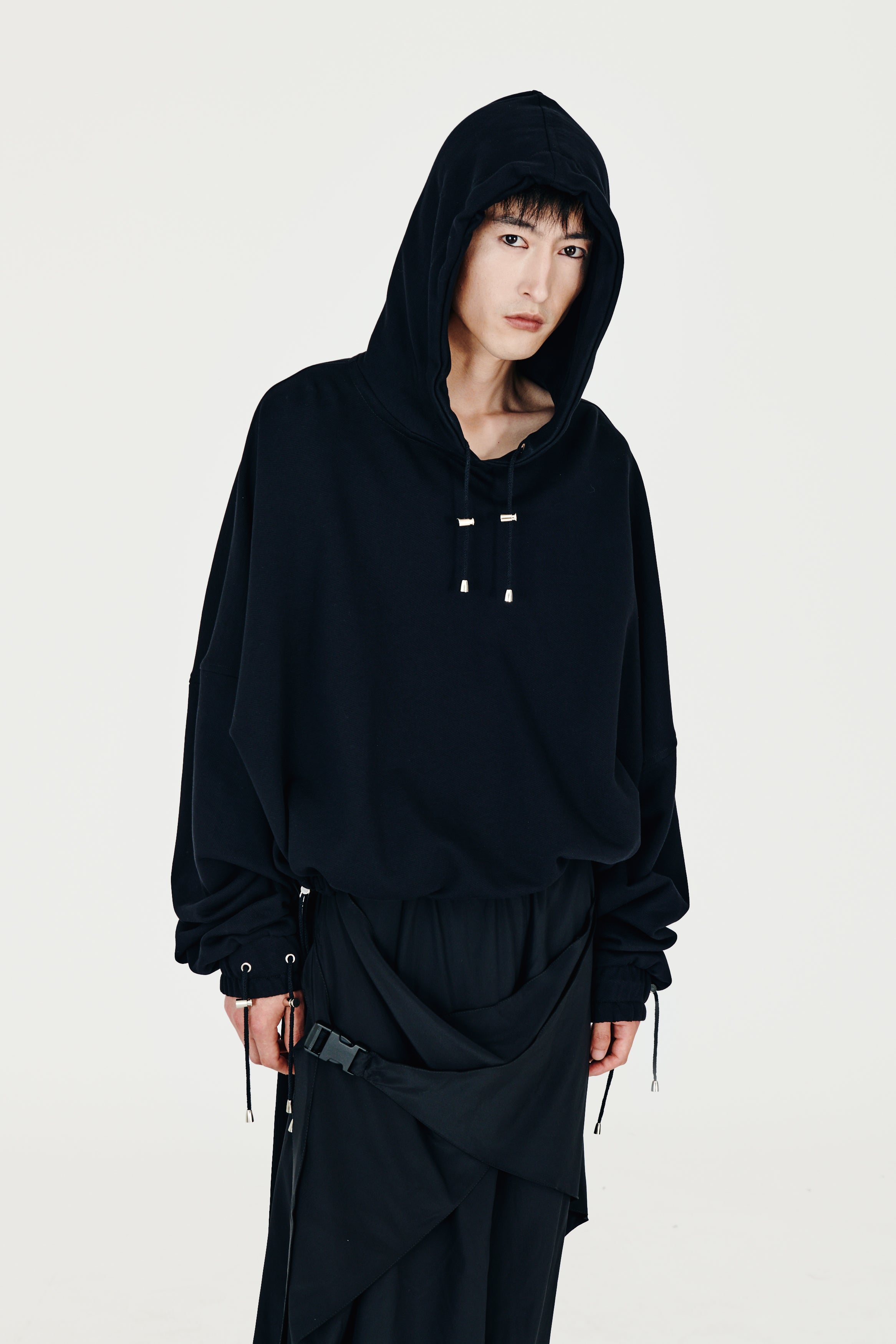 Edgy best sale oversized hoodie